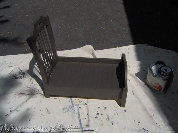 Repurposed Chair Dog Bed - My Repurposed Life⢠Repurposed Chair Dog Bed - My Repurposed Lifeâ¢