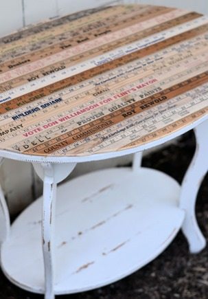 yardstick table