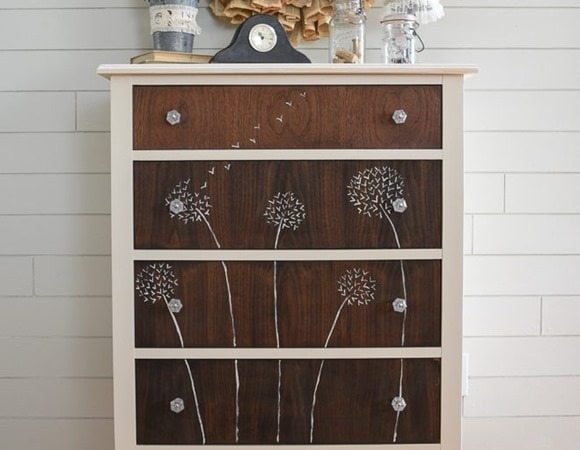 dandelion handpainte dresser start at home decor