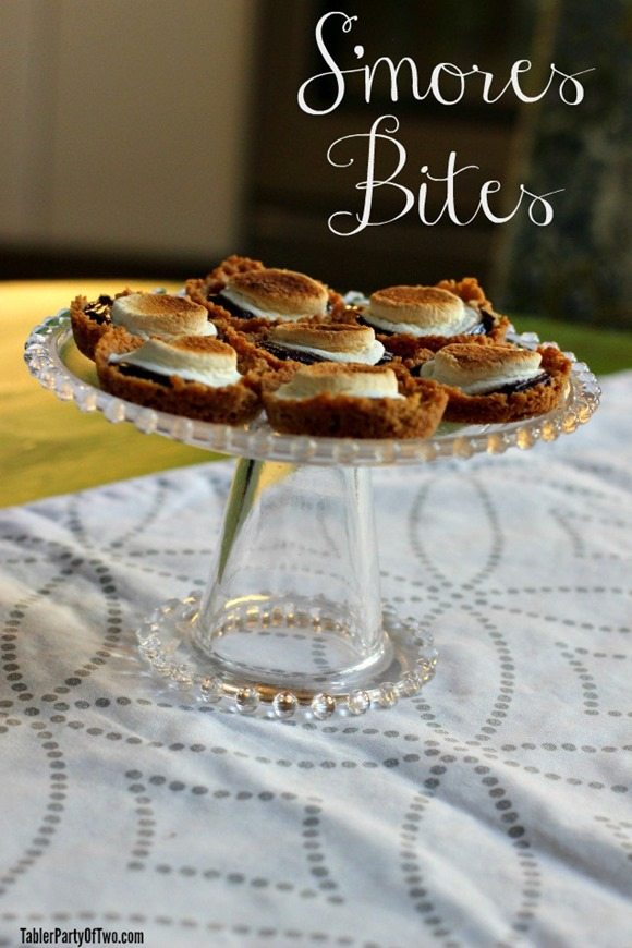 easy smores bites featured at Talk of the Town at www.knickoftime.net