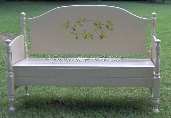 Headboard Bench