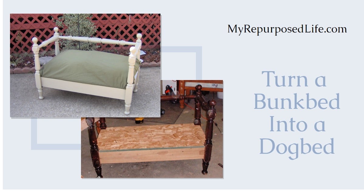 Dog day bed Perfect for Sunny Window My Repurposed Life®