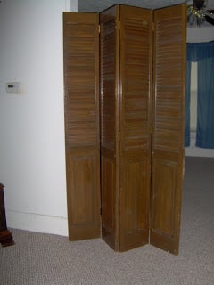 repurposed bi-fold doors