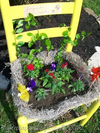 Yellow Garden Chair