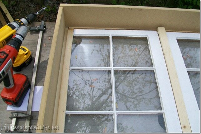 Repurposed Windows (display cabinet)