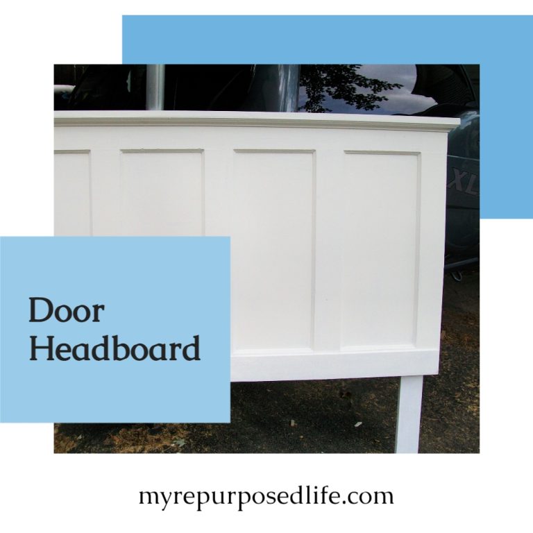 Door Headboard Update