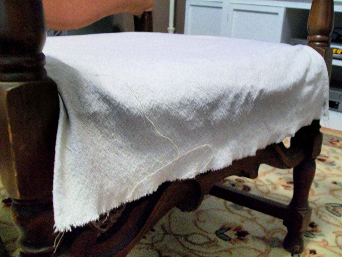trim fabric to a generous fit