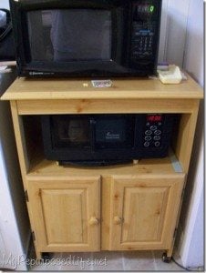 Microwave cart re-do