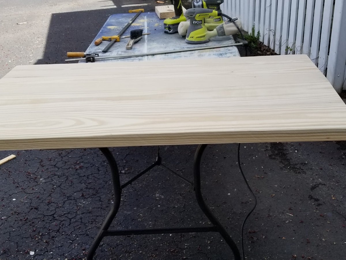 sand table top orbital sander