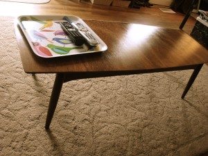 My Repurposed Life-Mid Century Modern Coffee Table Makeover