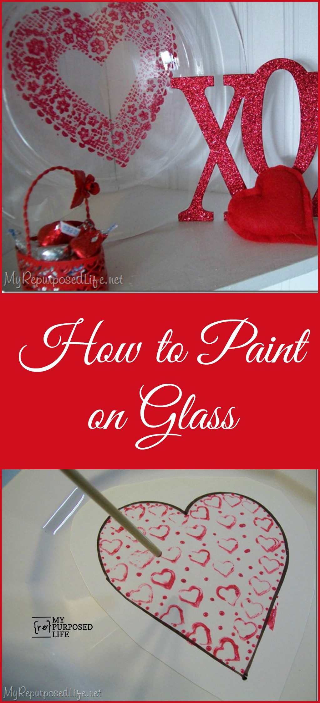 How to paint on glass with DecoArt My Repurposed Life®