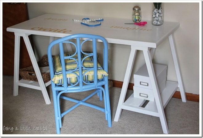 Guest Post Sawhorse Desk by