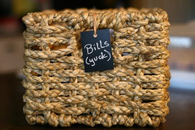 how to make small chalkboard tags