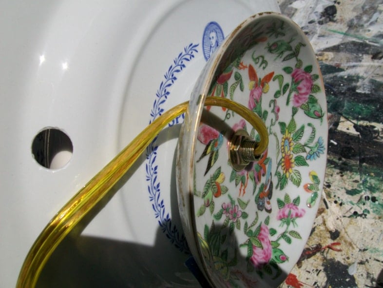 oops-hole in the plate