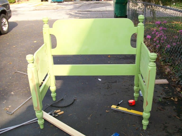 building a simple twin headboard bench