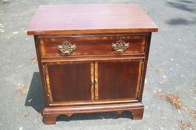 old nightstand