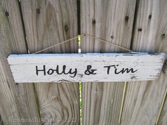Picket Fence Signs