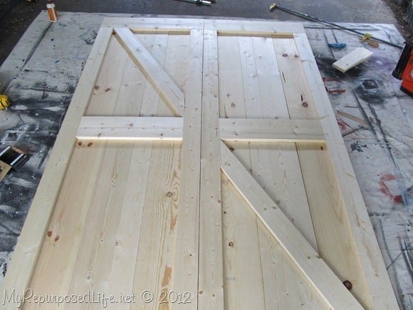 make your own interior barn doors