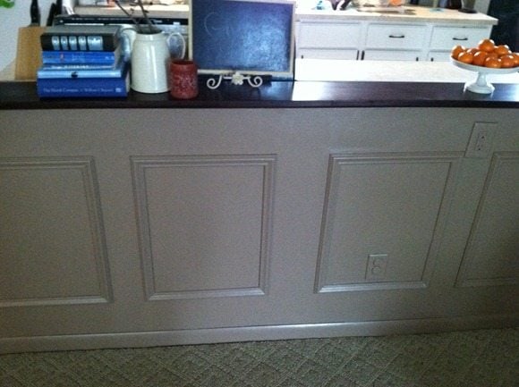 picture frame wainscoting
