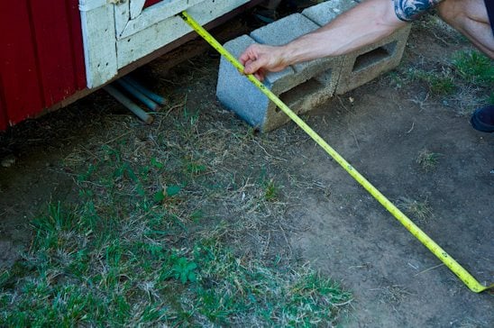 How to Build a Shed Ramp Potholes and Pantyhose - My 