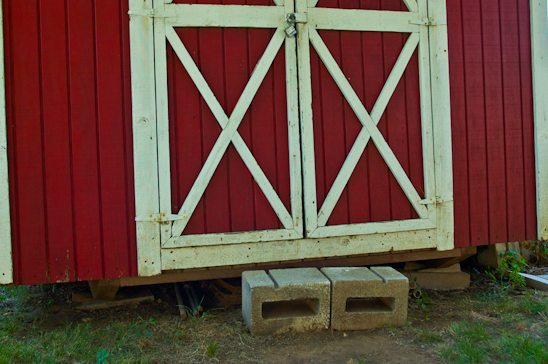 How to Build a Shed Ramp Potholes and Pantyhose - My