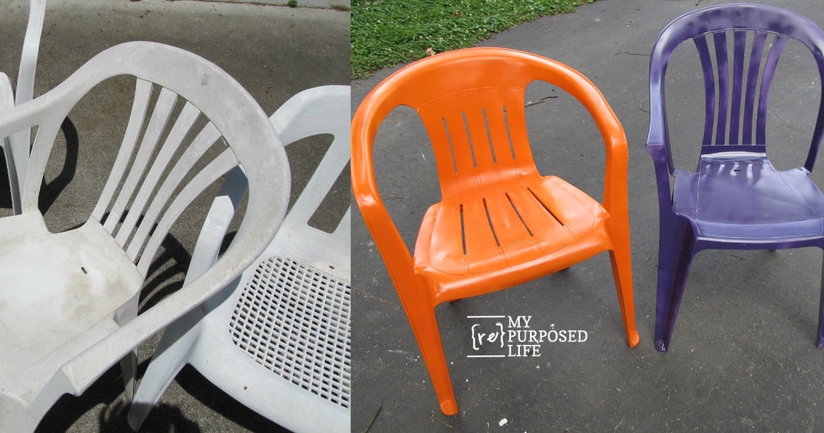 Spray Paint Plastic Chairs, Can You Spray Paint Plastic Patio Furniture