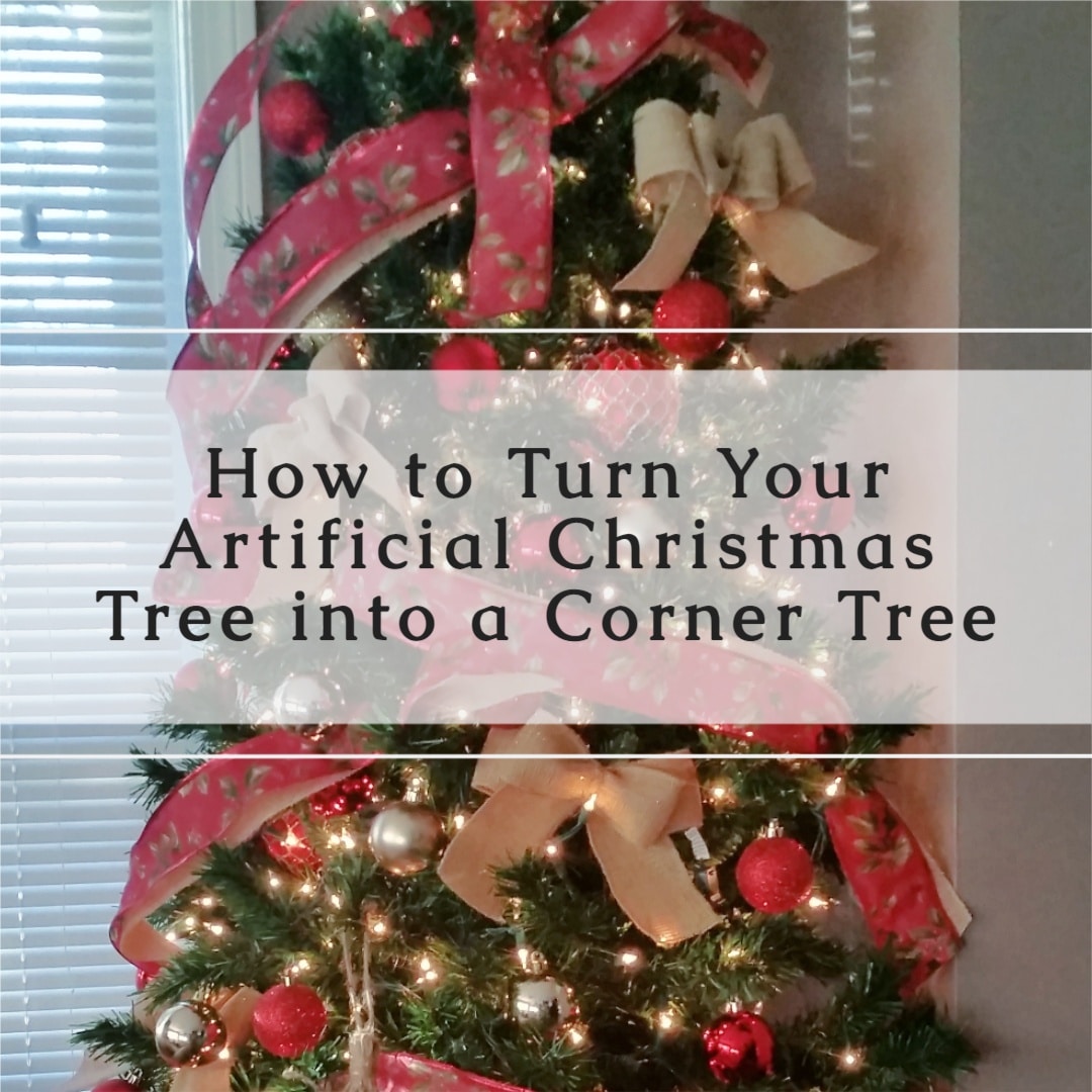 DIY Corner Christmas tree My Repurposed Life®