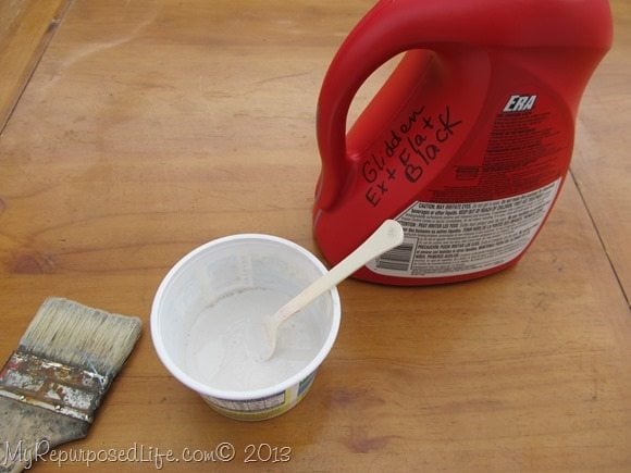 paint in a jug