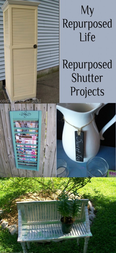 My Repurposed Life-Repurposed Shutter Projects