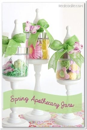 Spring Apothecary Jars