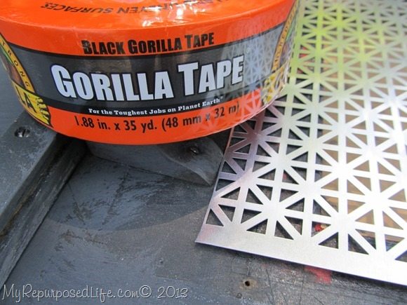Gorilla Tape is great for holding things in place