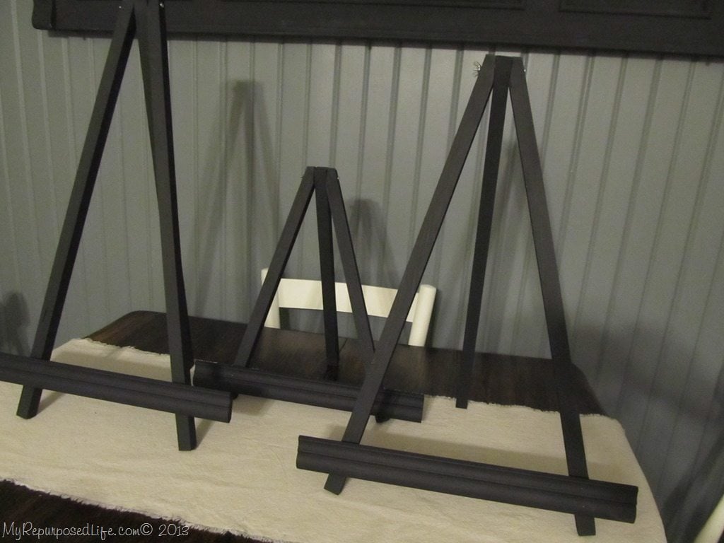 How to Make Small Display Easels My Repurposed Life®
