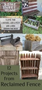 My Repurposed Life- Reclaimed Fence Projects