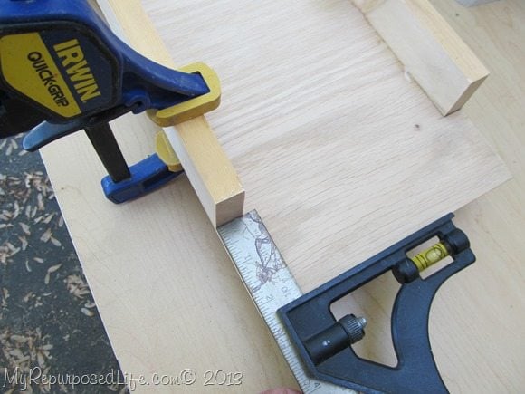 use glue and clamps