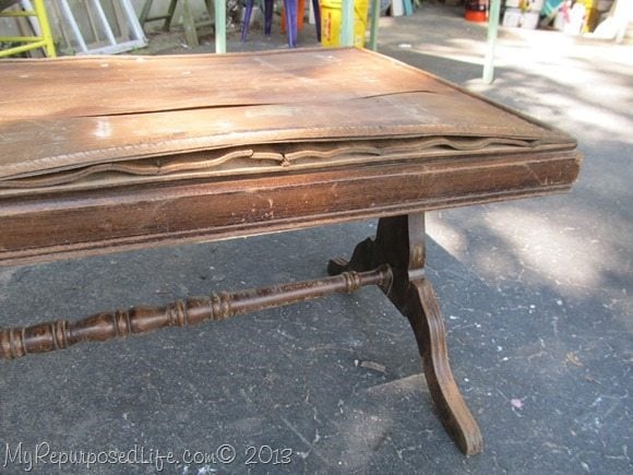 curb find coffee table