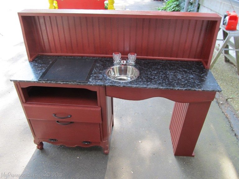 update on the kitchen center {again}
