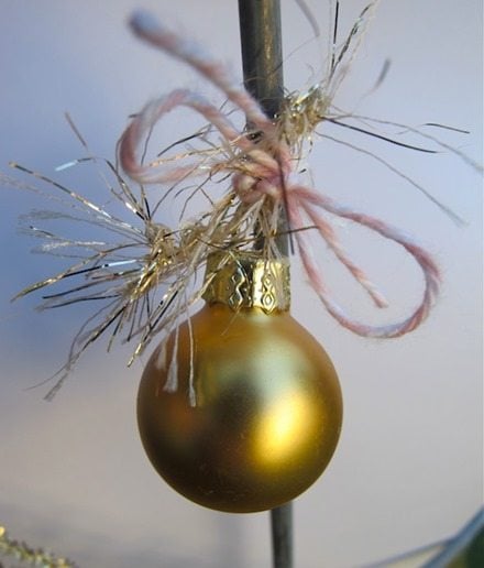 gold ball ornament