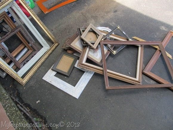 assorted frames before