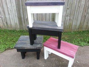 easy 2x4 scraps bench/stool tutorial