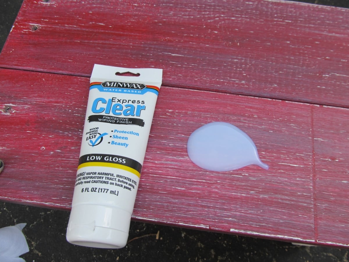 minwax clear in a tube