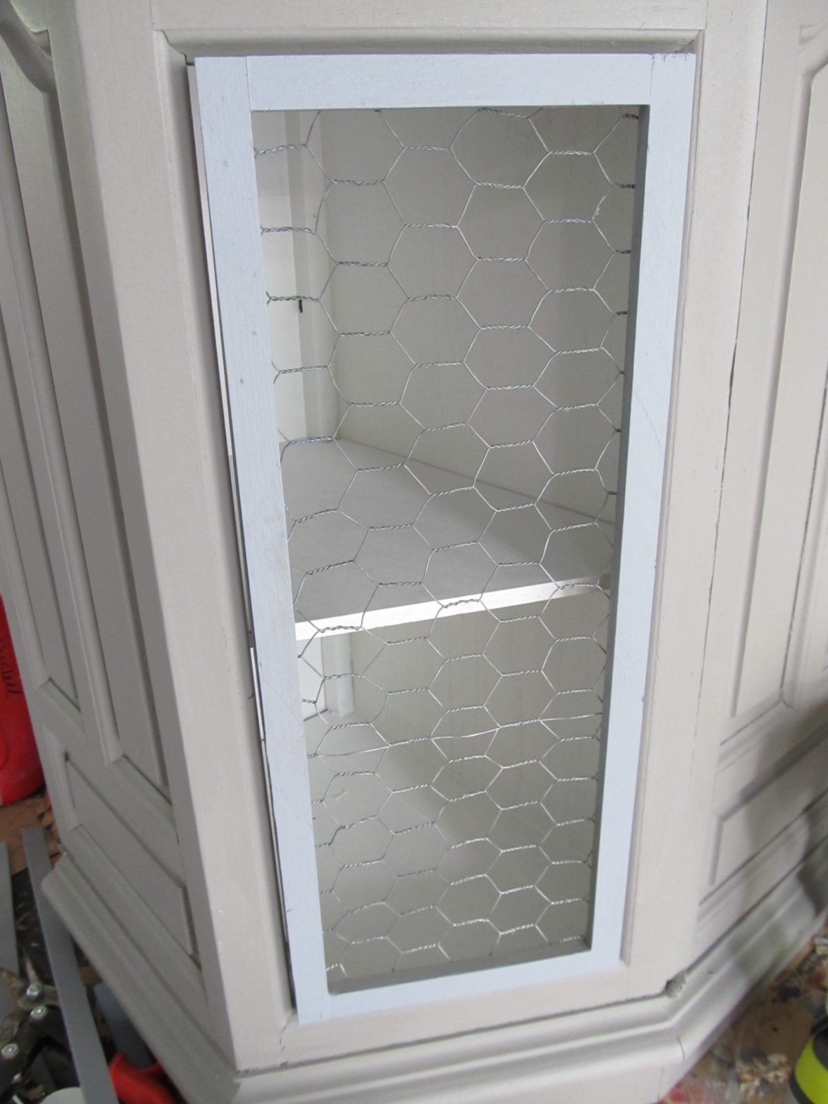 cabinet painted wrong color