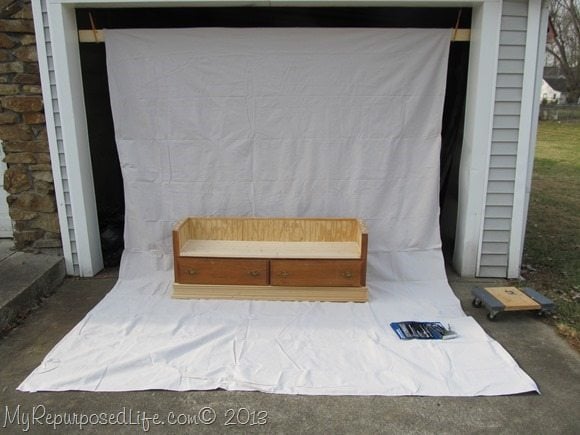 Easy Back Drop for DIY projects