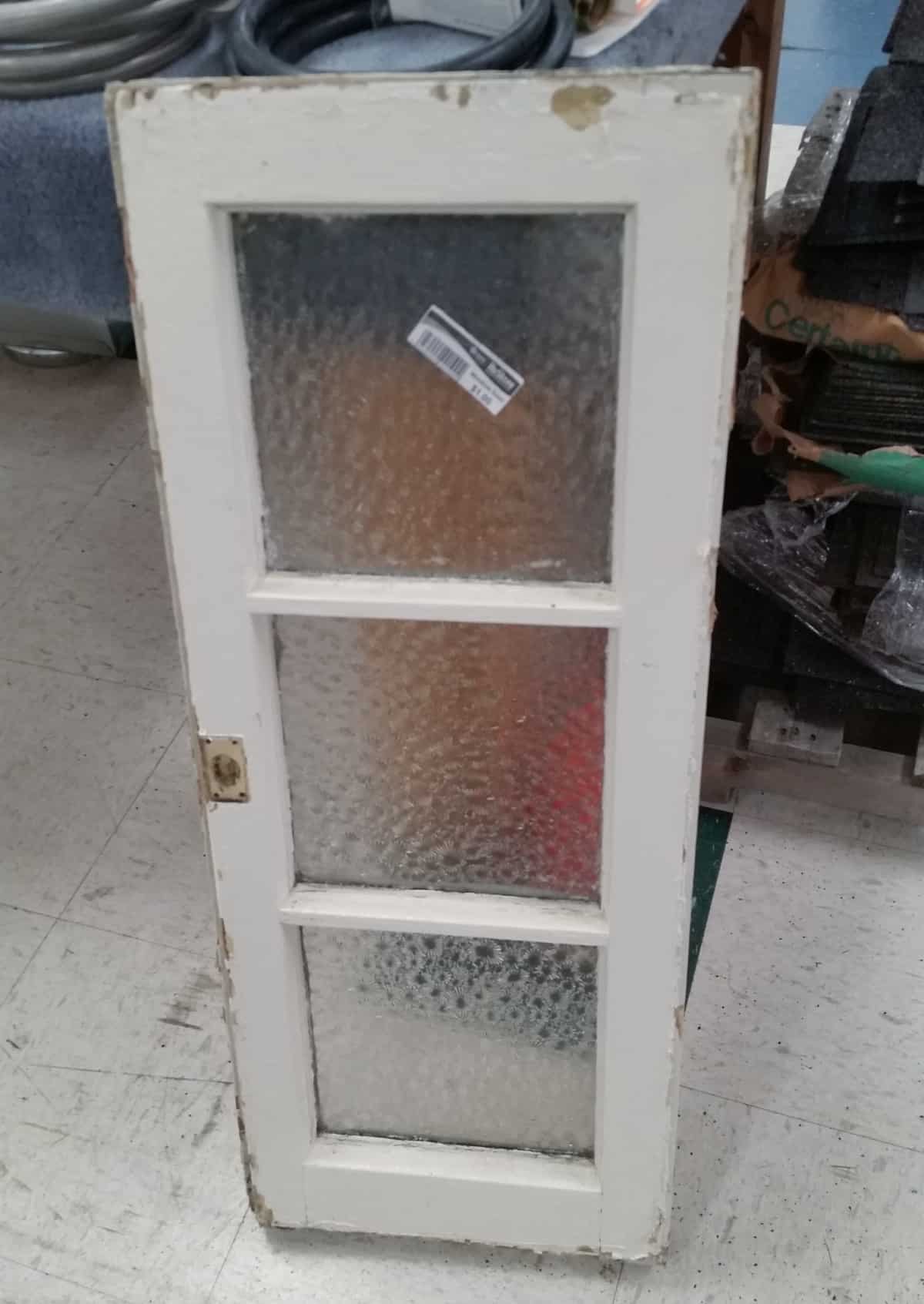 frosted window