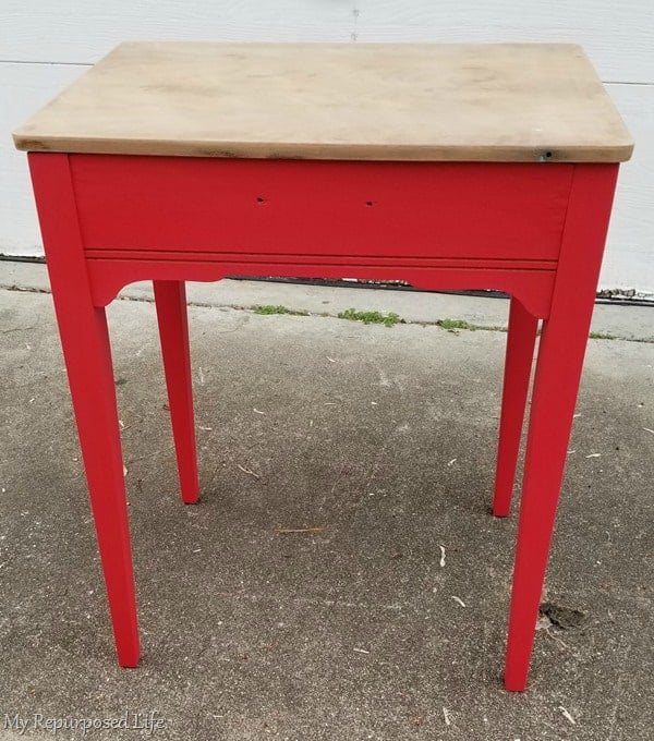 red side table sewing cabinet red side table sewing cabinet