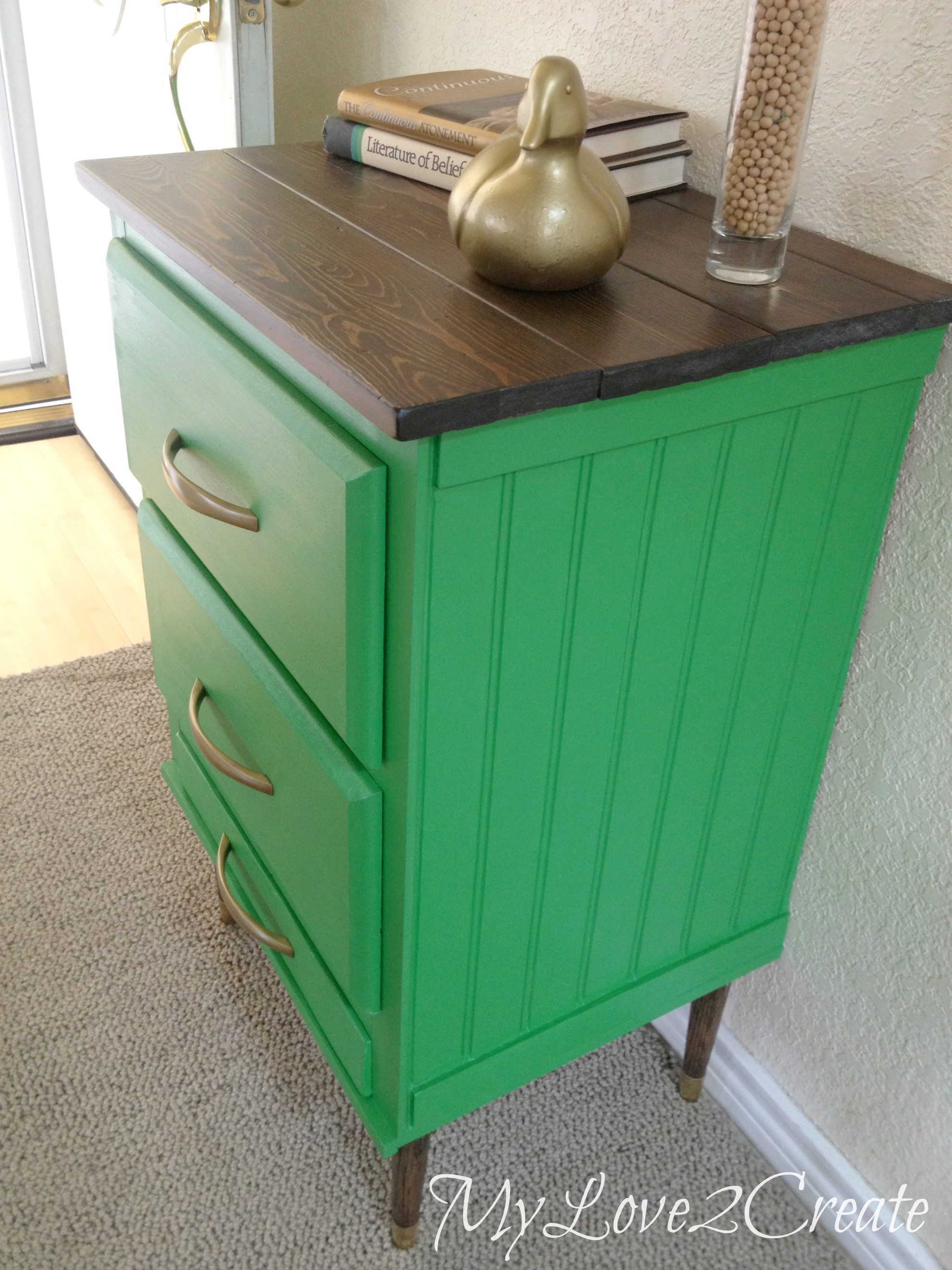 Night Stand Makeover My Repurposed Life®