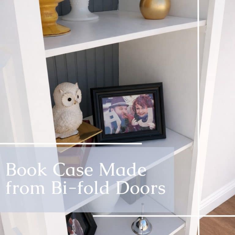 Bi-fold Door Bookshelf