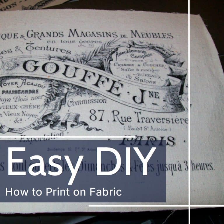 Printing on Fabric Using Your Home Printer