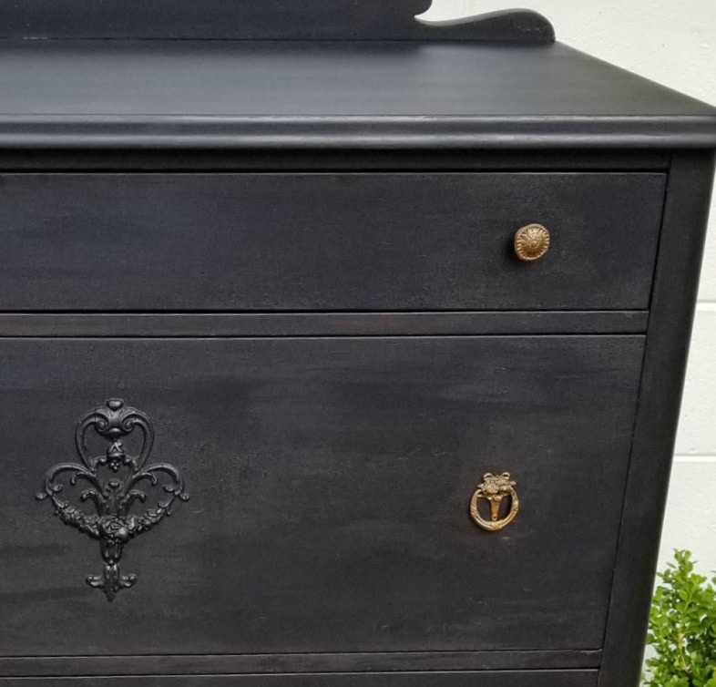 chest of drawers painted hardware