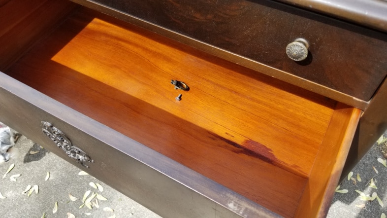 chest of drawers open drawer