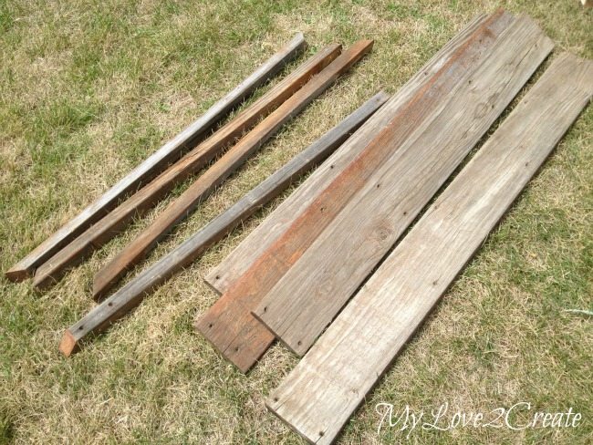 Old deck wood